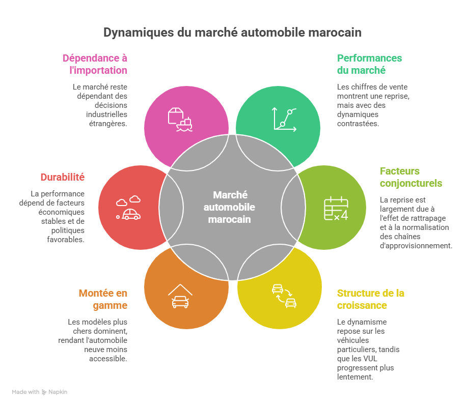 Marché automobile marocain : un démarrage 2026 en trompe-l’œil ?