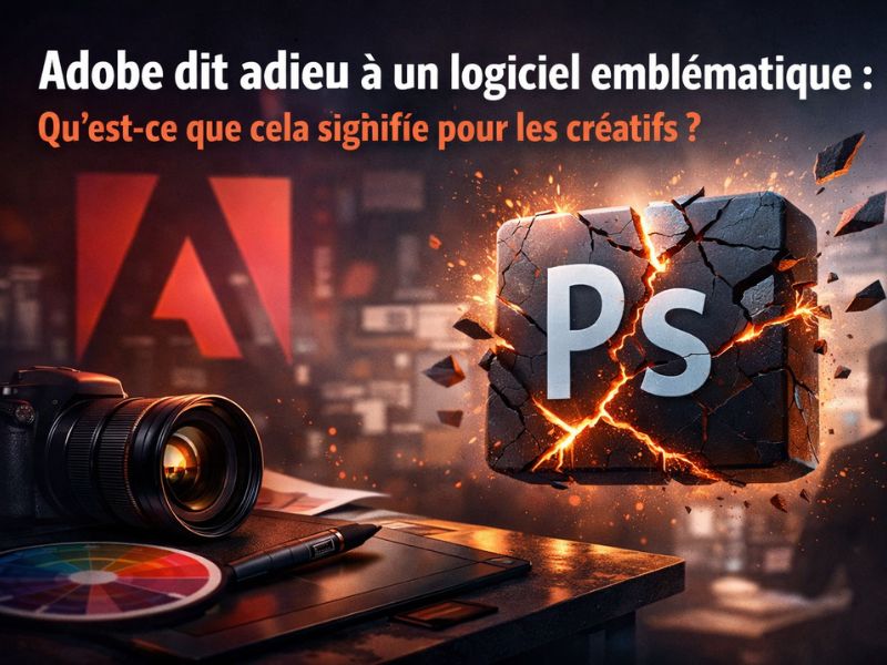Adobe dit adieu à un logiciel emblématique