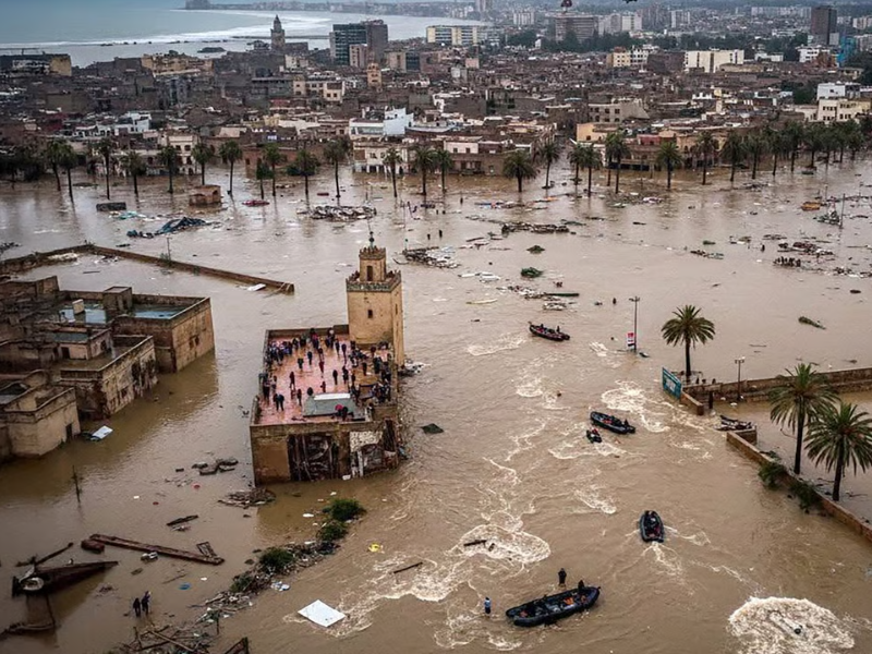 Inondations au Maroc : le ministère de l'Intérieur déploie un dispositif d'urgence