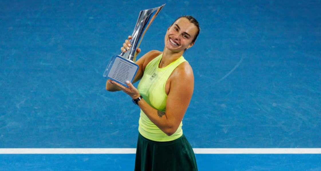 Classement WTA : Sabalenka toujours largement en tête, Rybakina 3e
