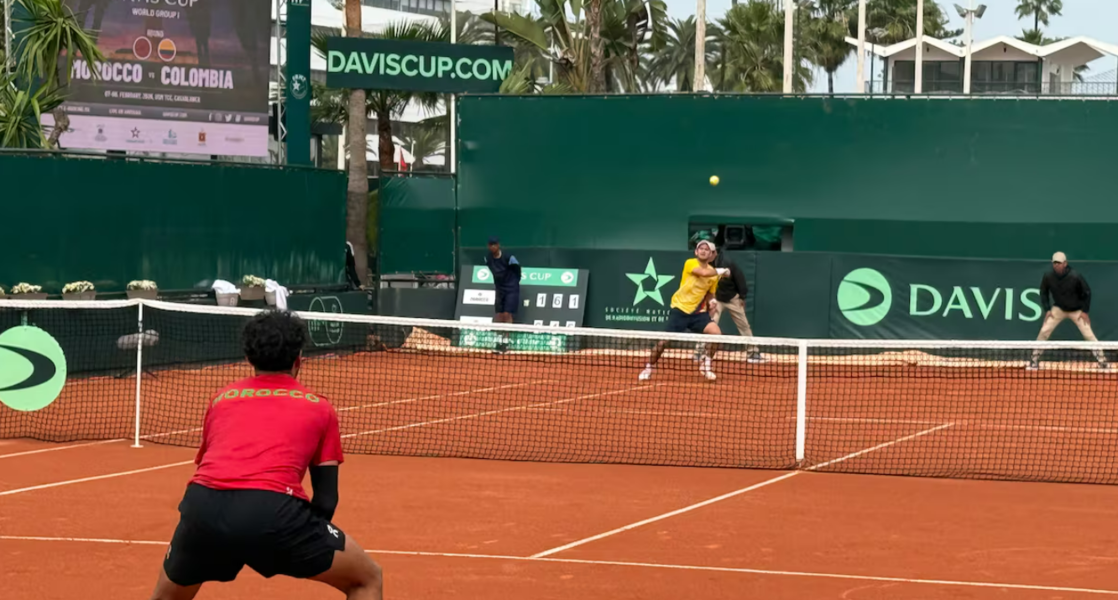 Coupe Davis : Le Maroc échoue face à la Colombie mais montre de belles promesses
