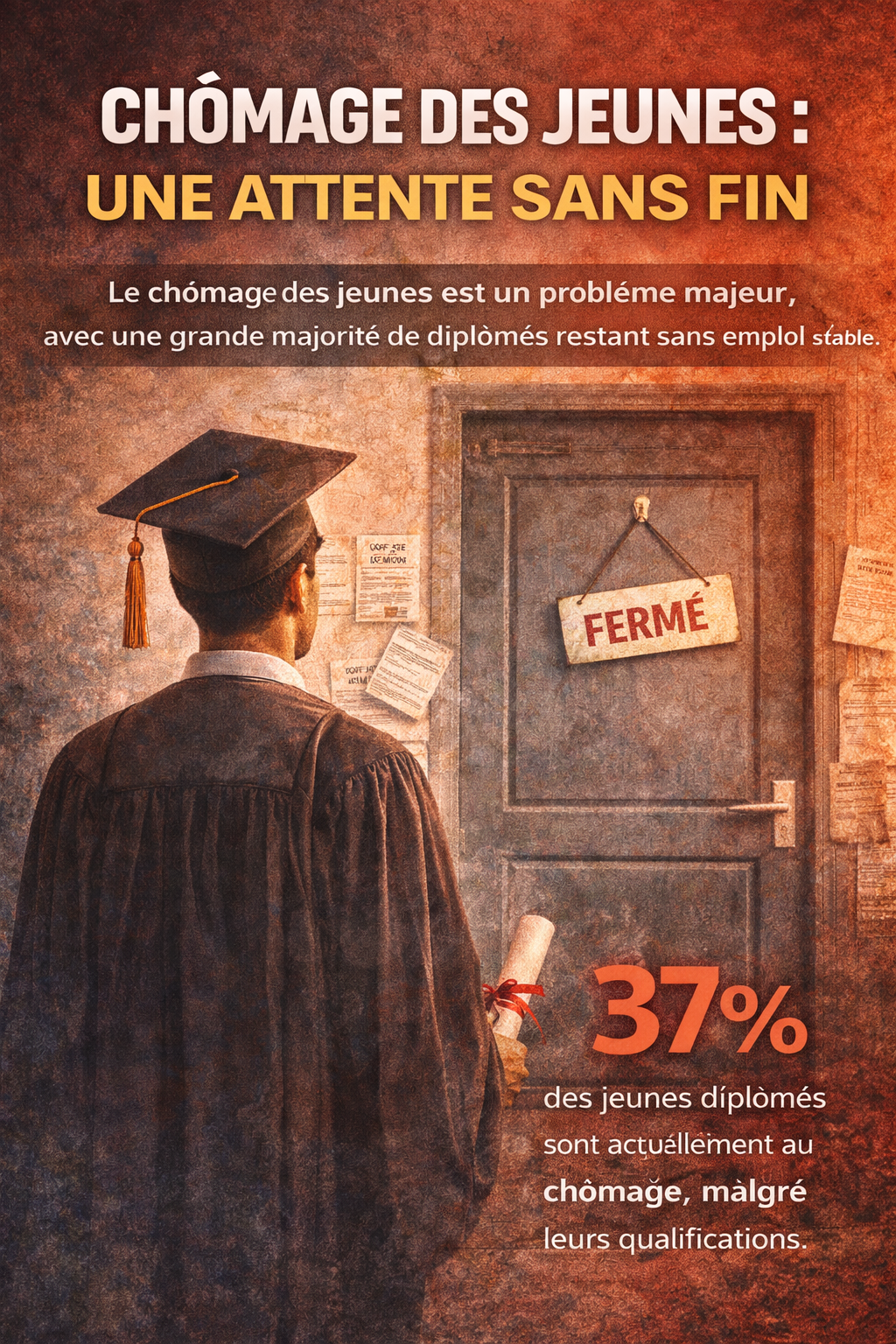 Chômage des jeunes : Une longue attente sans visibilité