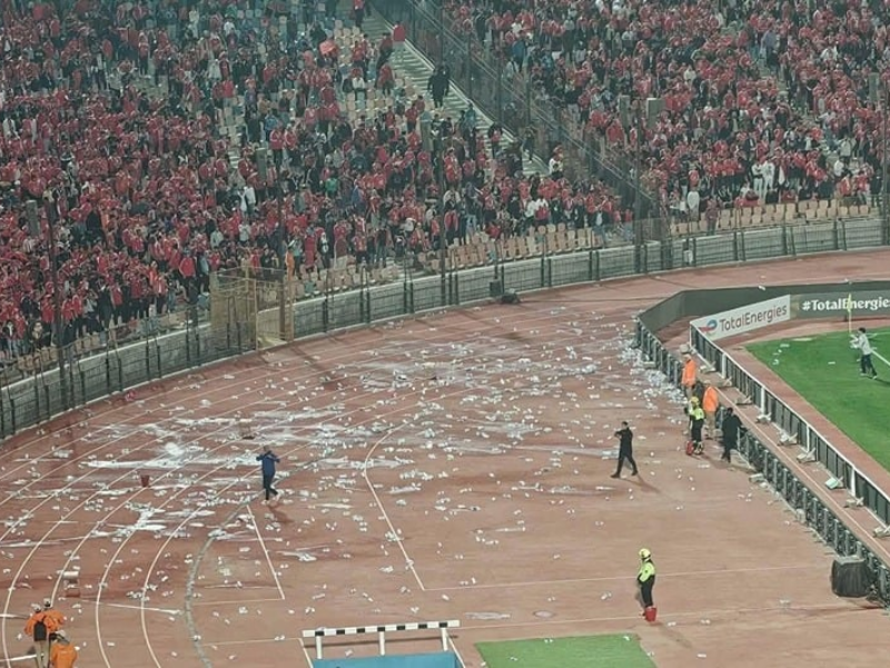 Ligue des champions CAF : incidents au Caire lors du match AS FAR – Al Ahly
