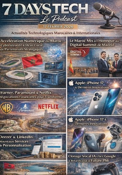 Podcast : l'essentiel de l'actualité Tech de la semaine du 17-02-2026"