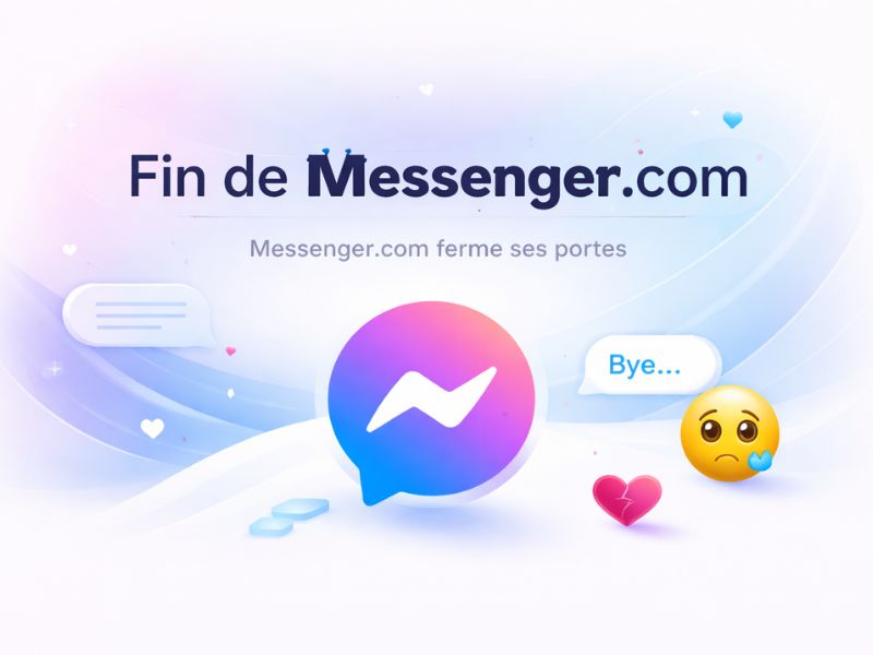 Fin de Messenger.com