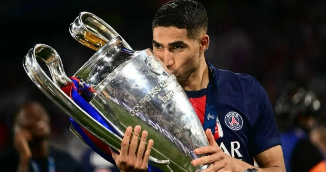 Achraf Hakimi entre dans l’histoire des Marocains en Ligue des champions