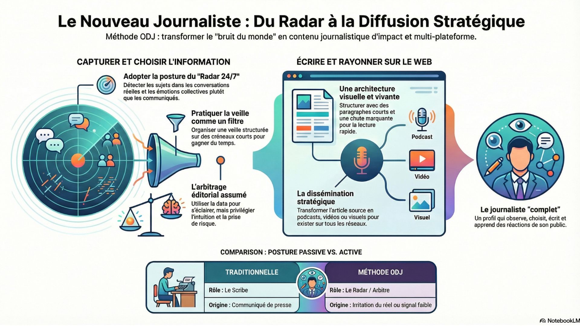 ​L'ADN Journalistique chez L'ODJ Média : De l'Instinct à la Diffusion Stratégique