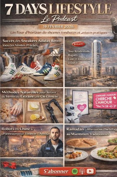 Podcast : l'essentiel de l'actualité Lifestyle de la semaine du 19-02-2026"