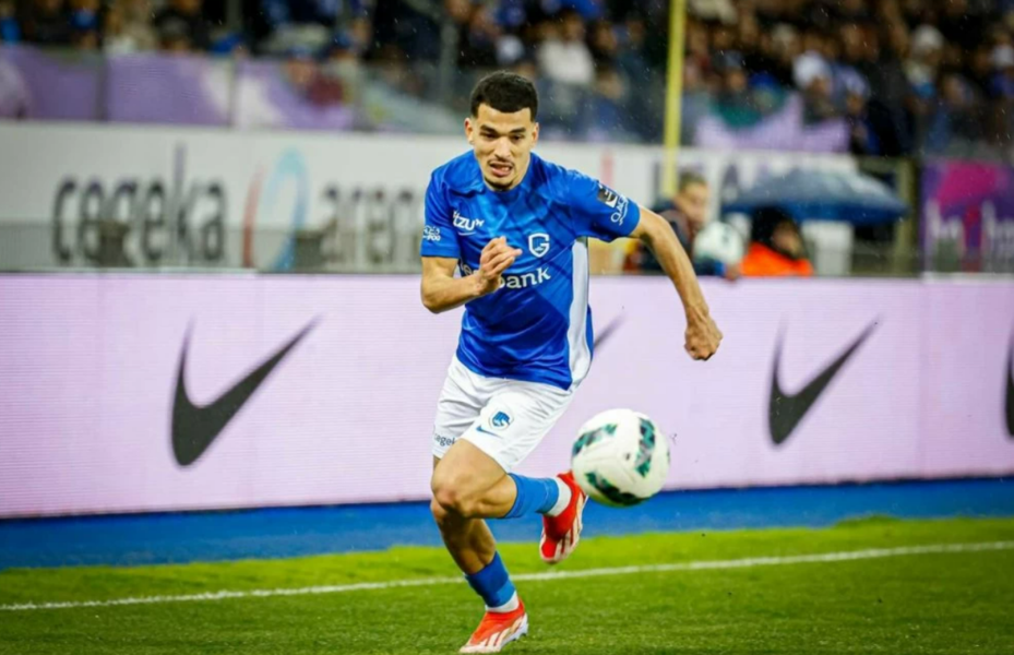 Zakaria El Ouahdi, héros de Genk face au Dinamo Zagreb (3-1) en Ligue Europa