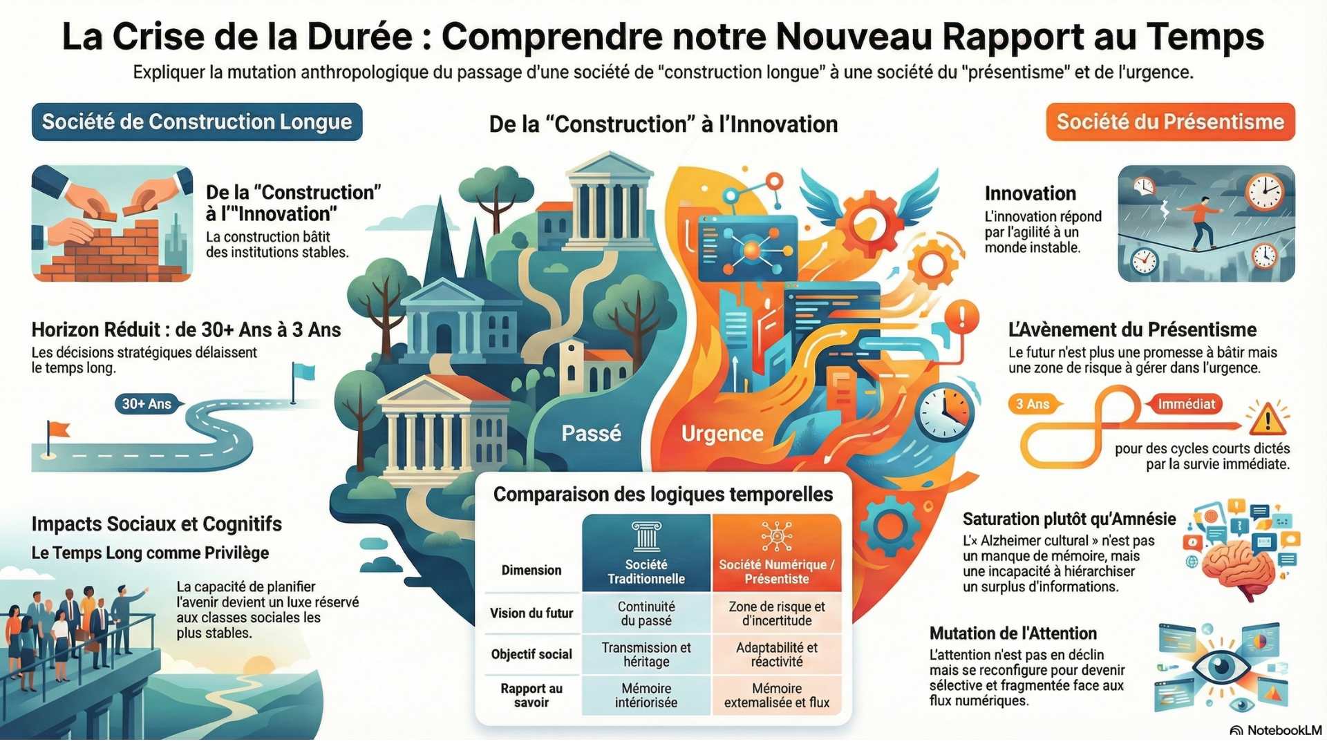 [Vidéo] : Le temps long contre le temps court