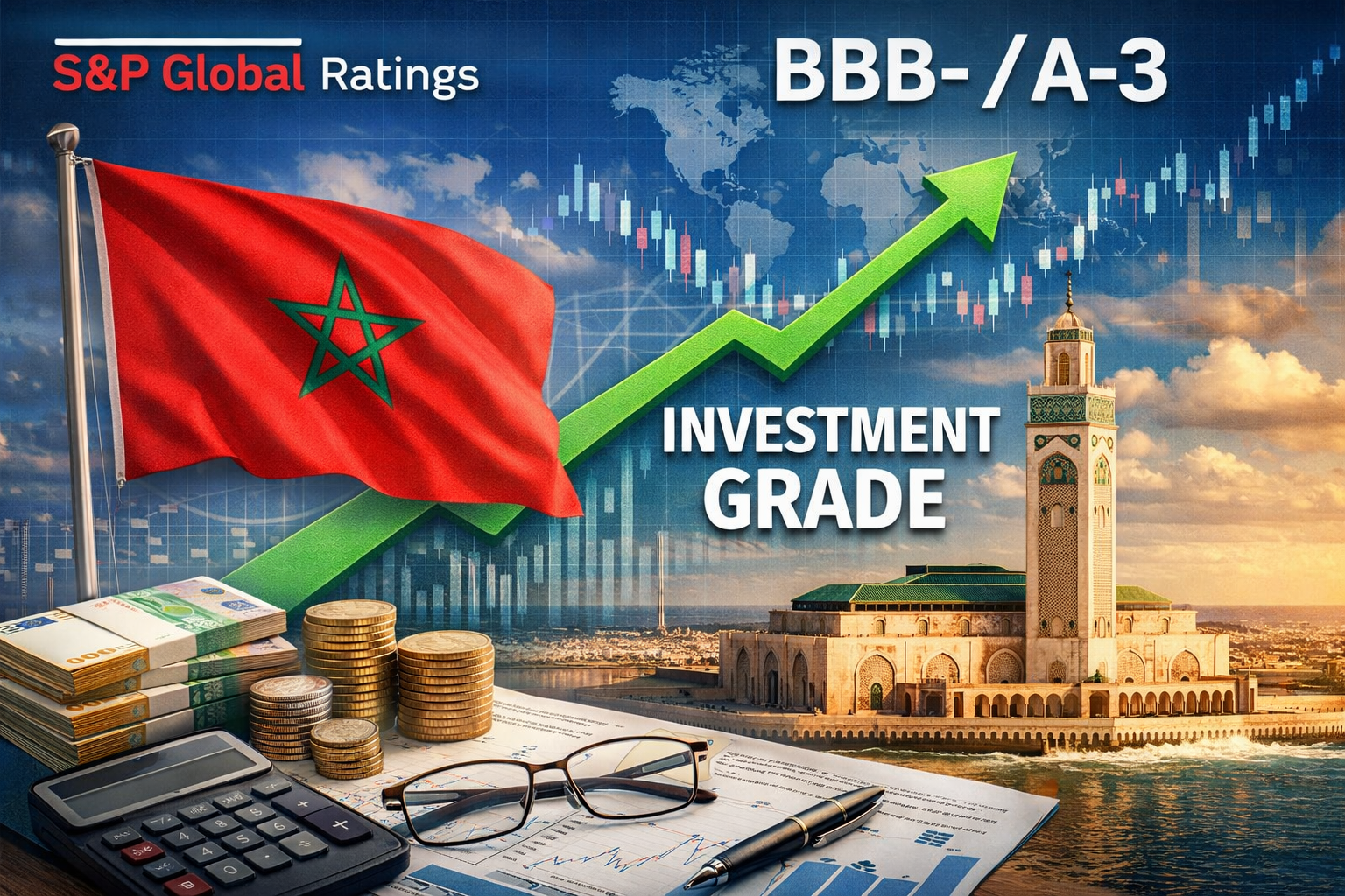 ​Notation souveraine : le Maroc regagne l’« investment grade »