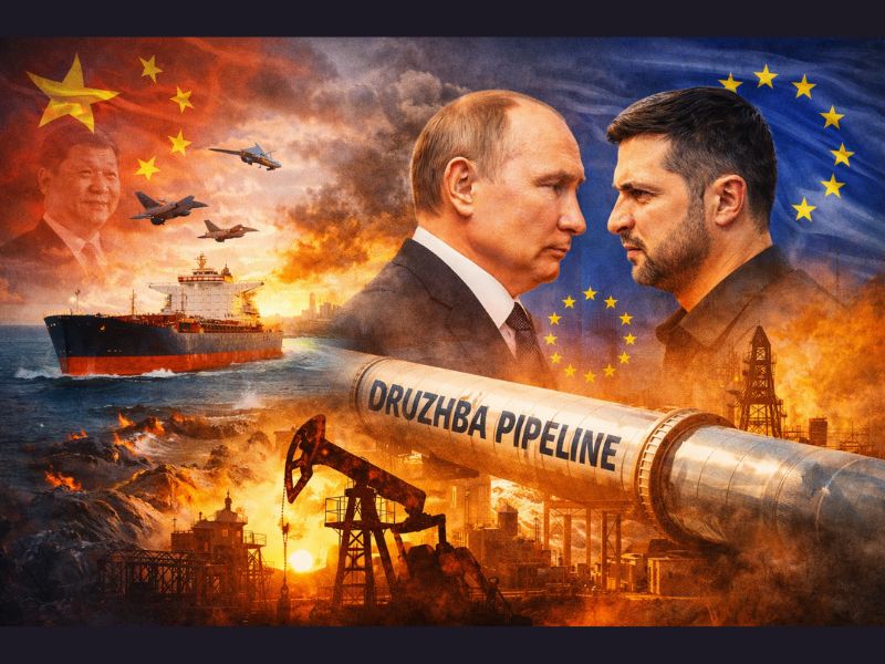 Ormuz, Druzhba et le retour du pétrole politique : anatomie d’un choc mondial en gestation