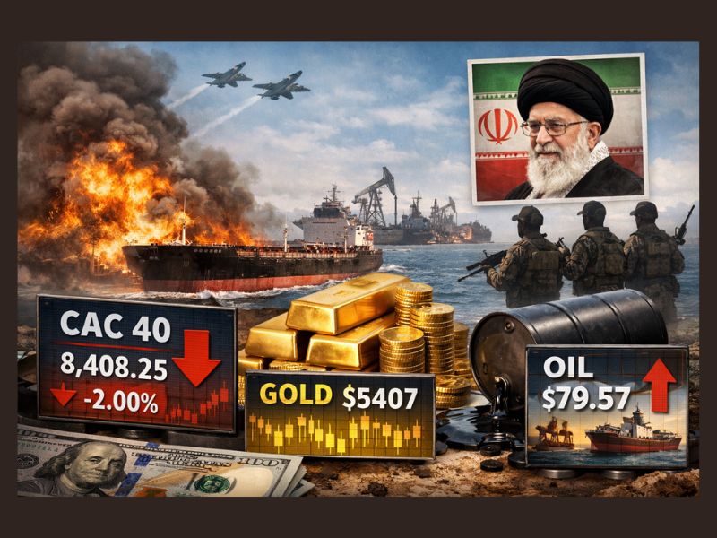​Marchés financiers : le choc iranien impose une semaine de prudence extrême