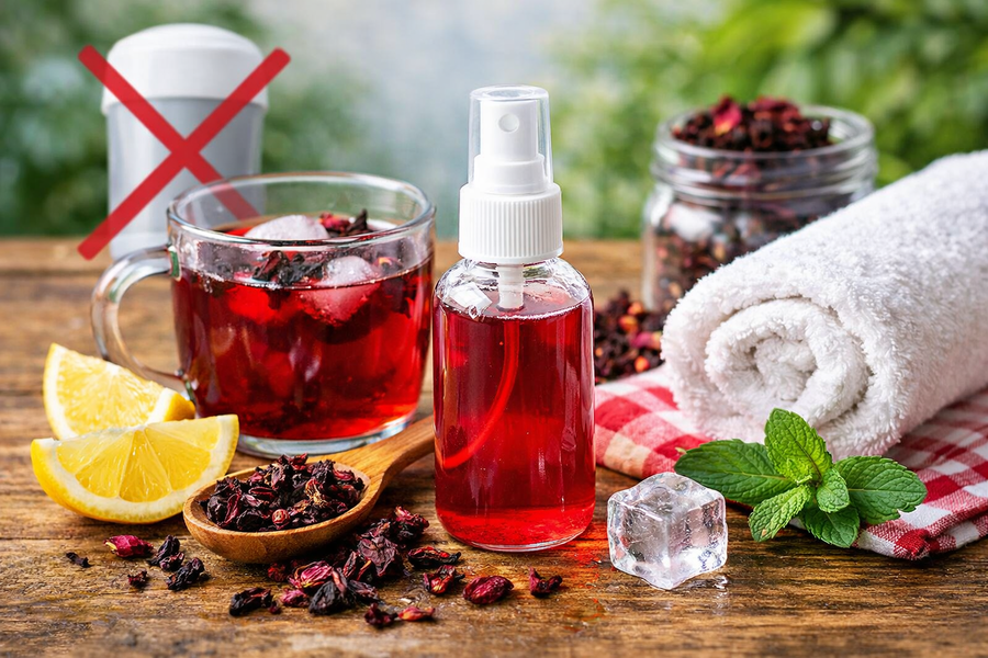 Bye-bye déodorant : testez cette potion rouge qui fait des miracles
