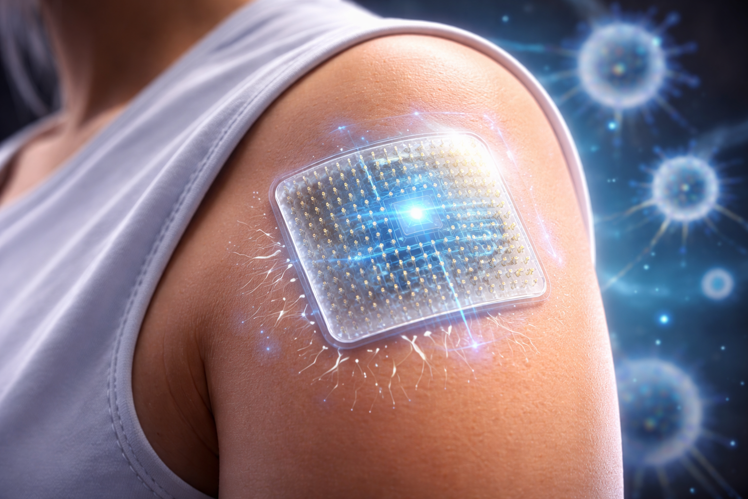 Un simple patch sur la peau pour surveiller l’immunité : la percée du MIT