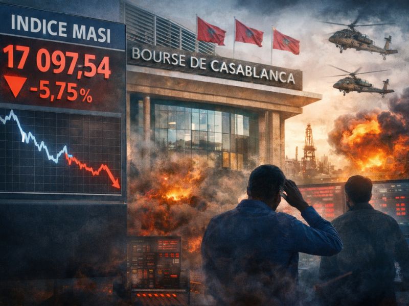 Bourse de Casablanca : une semaine sous tension entre choc géopolitique et rebonds techniques
