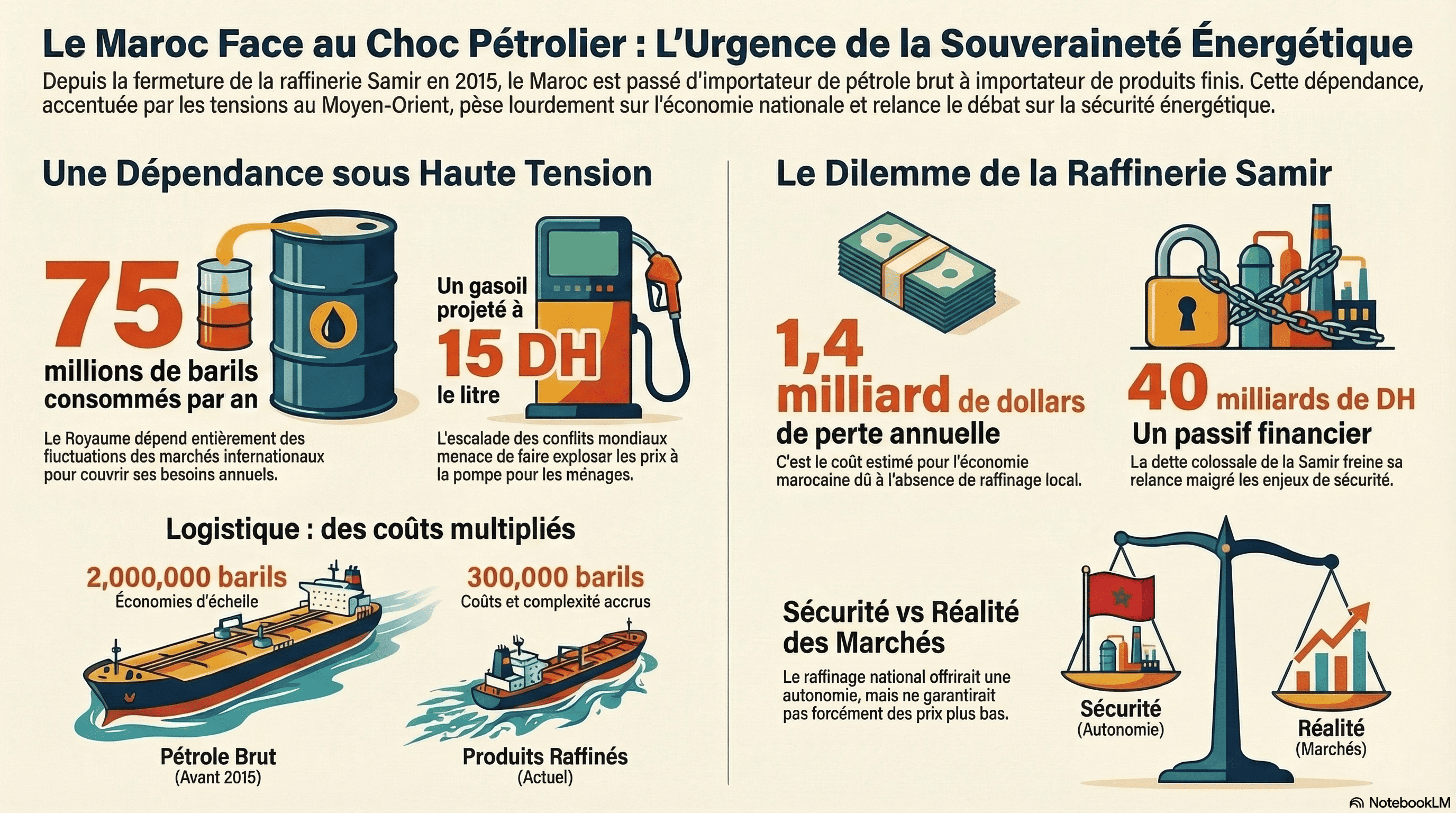  Le Maroc face à la guerre : le prix du carburant sous tension