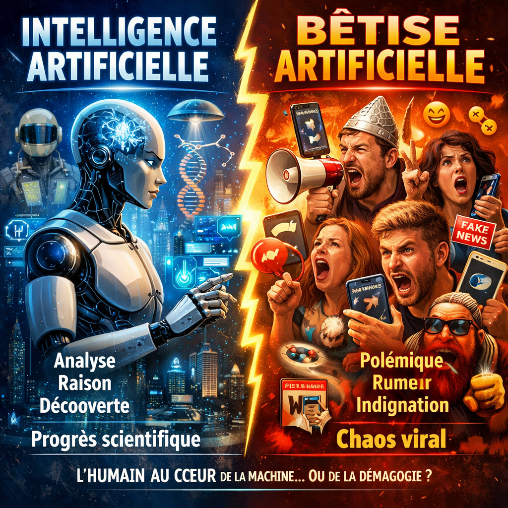 Après l’intelligence artificielle… la bêtise artificielle ?