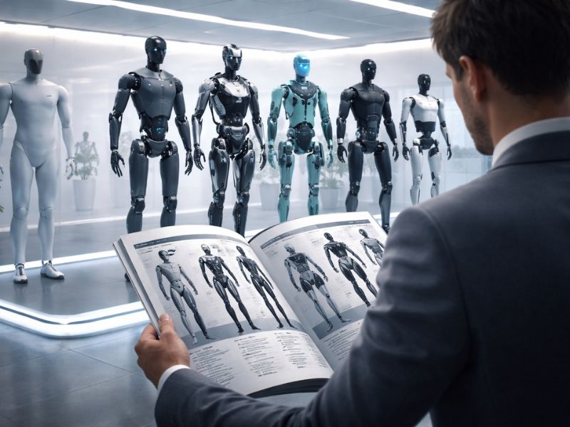 Robots humanoïdes : bientôt à commander comme sur un catalogue…