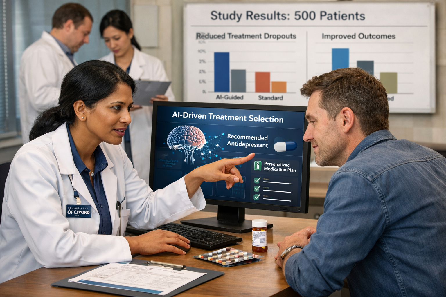 Nouvelle IA capable de prescrire un traitement antidépresseur sur mesure 		