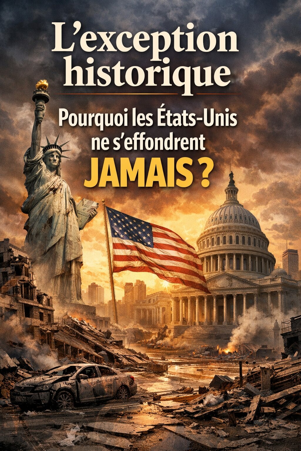 L'exception historique, pourquoi les États-Unis ne s’effondrent JAMAIS ?