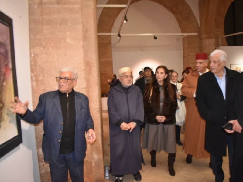 Mohamed Qarmad à Bab Rouah : un voyage visuel dans la calligraphie et l ...