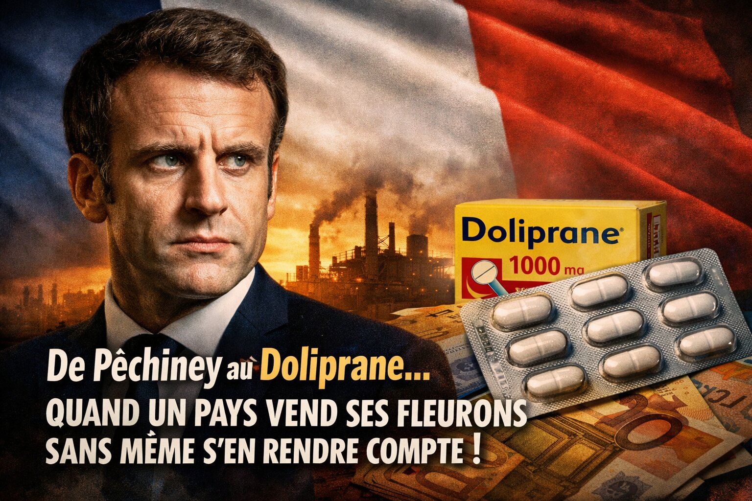 La France.. ​Quand un pays vend ses fleurons sans même s'en rendre compte !