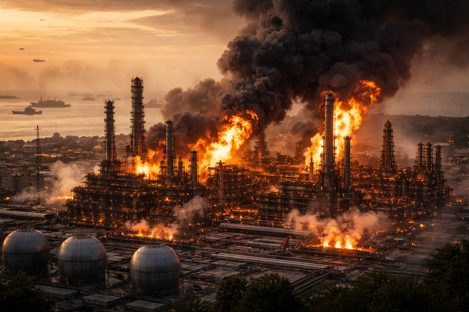 Golfe en feu : la guerre qui vise désormais le pétrole et le gaz