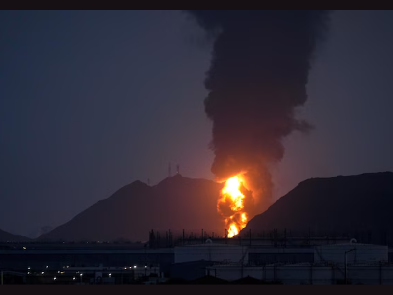 Gaz et pétrole en feu après l'attaque au Qatar