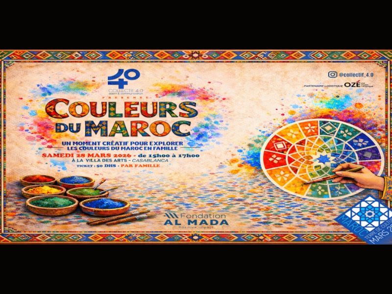 Couleurs du Maroc : une expérience familiale et participative à la Villa des Arts de Casablanca