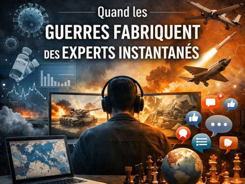 Quand les guerres fabriquent des experts instantanés