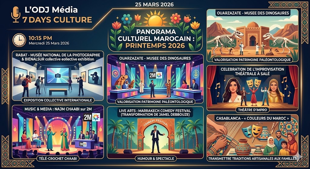 Podcast : l'essentiel de l'actualité Culture de la semaine du 25-03-2026"