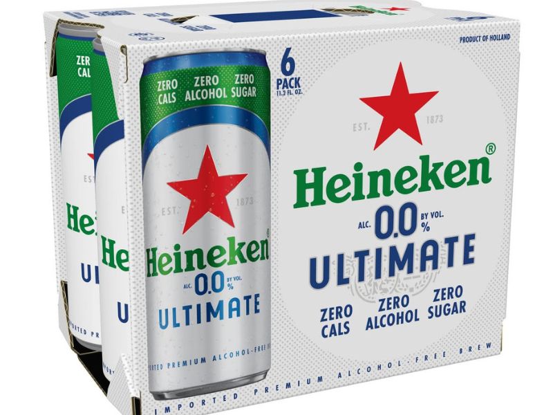 Heineken « Ultimate » : la bière triple zéro "sans alcool, sans sucres et sans calories"