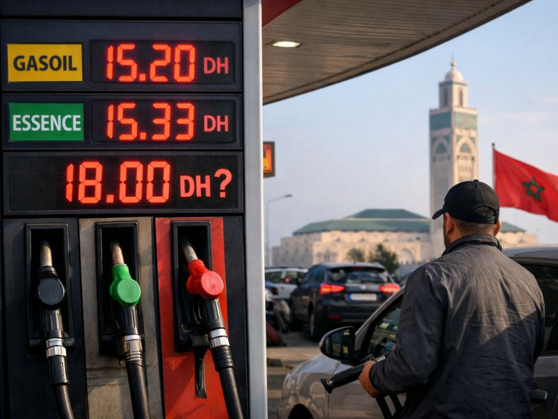 Cauchemar du consommateur marocain : essence à 15, 16, 17… et demain 18 dirhams le litre ?