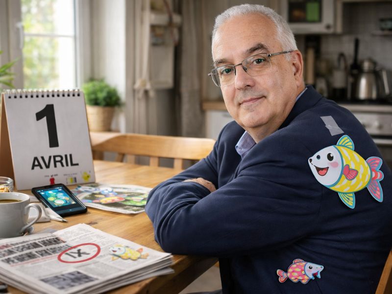 ​Chaque 1er avril, je tombe encore dans le panneau