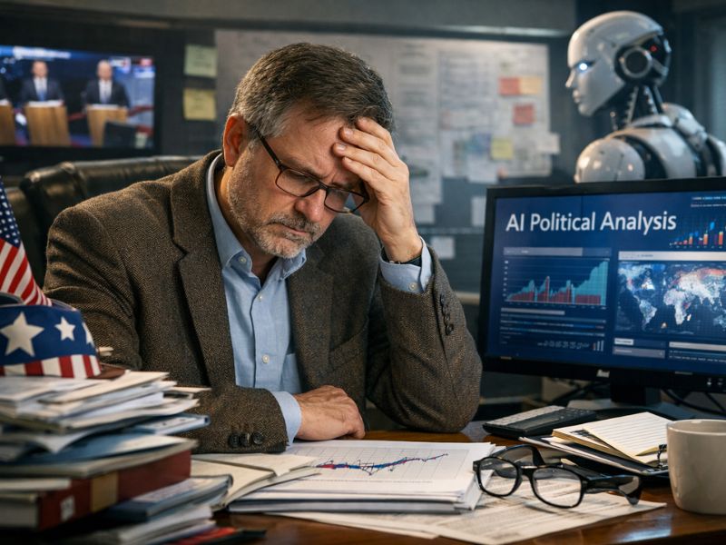​IA : même les politologues entrent dans la zone rouge avec avec un taux de vulnérabilité estimé à 40,3 %