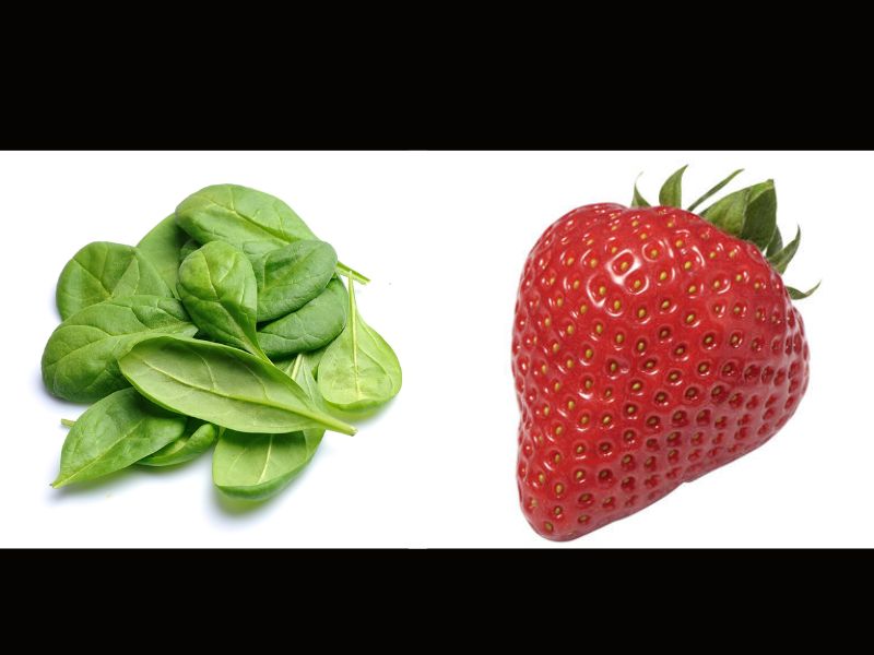 Liste 2026 des produits «les plus contaminés» : épinards et fraises en tête