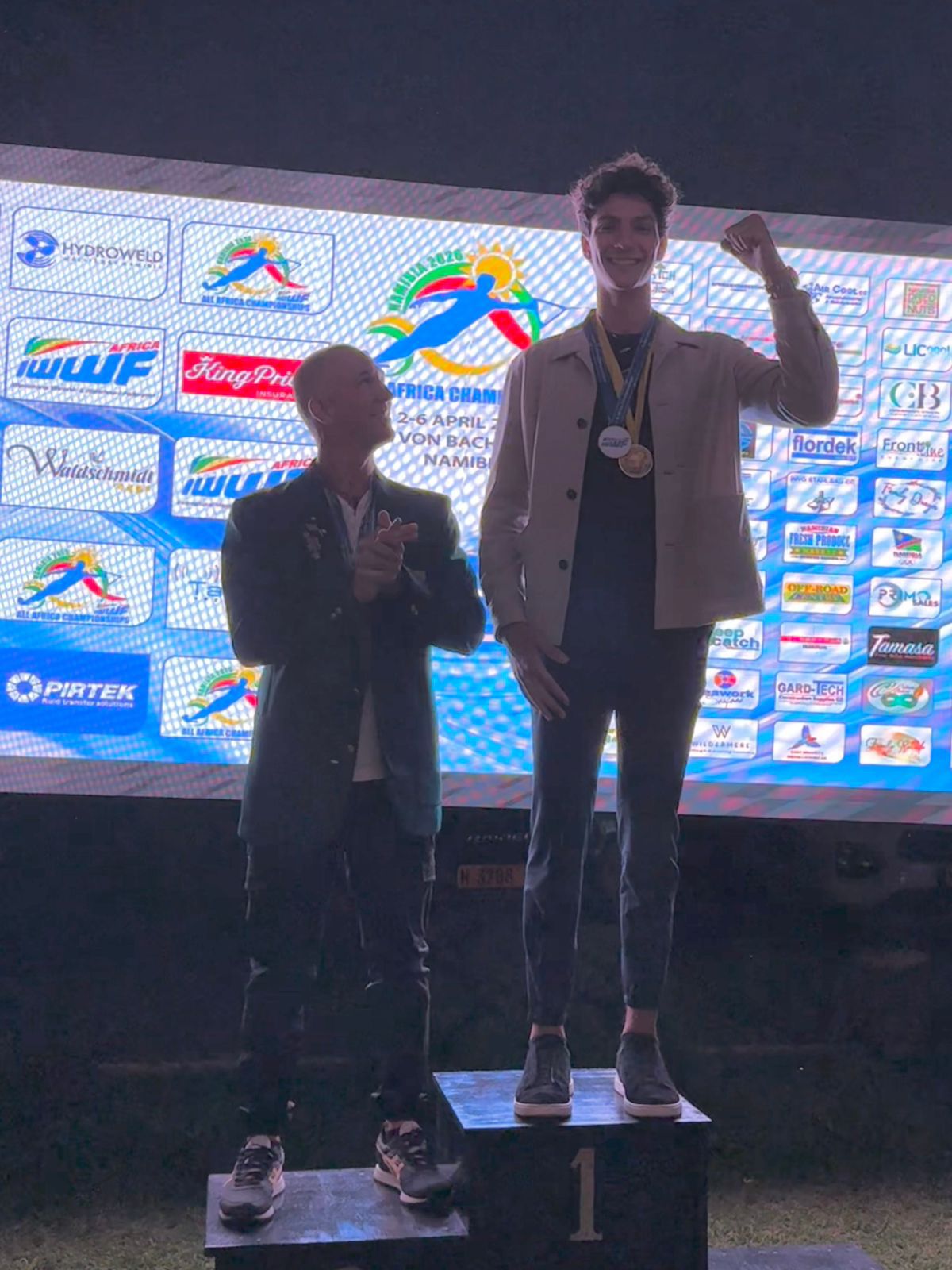 Kamil Belmrah couronne le ski nautique africain au lac Von Bach Dam