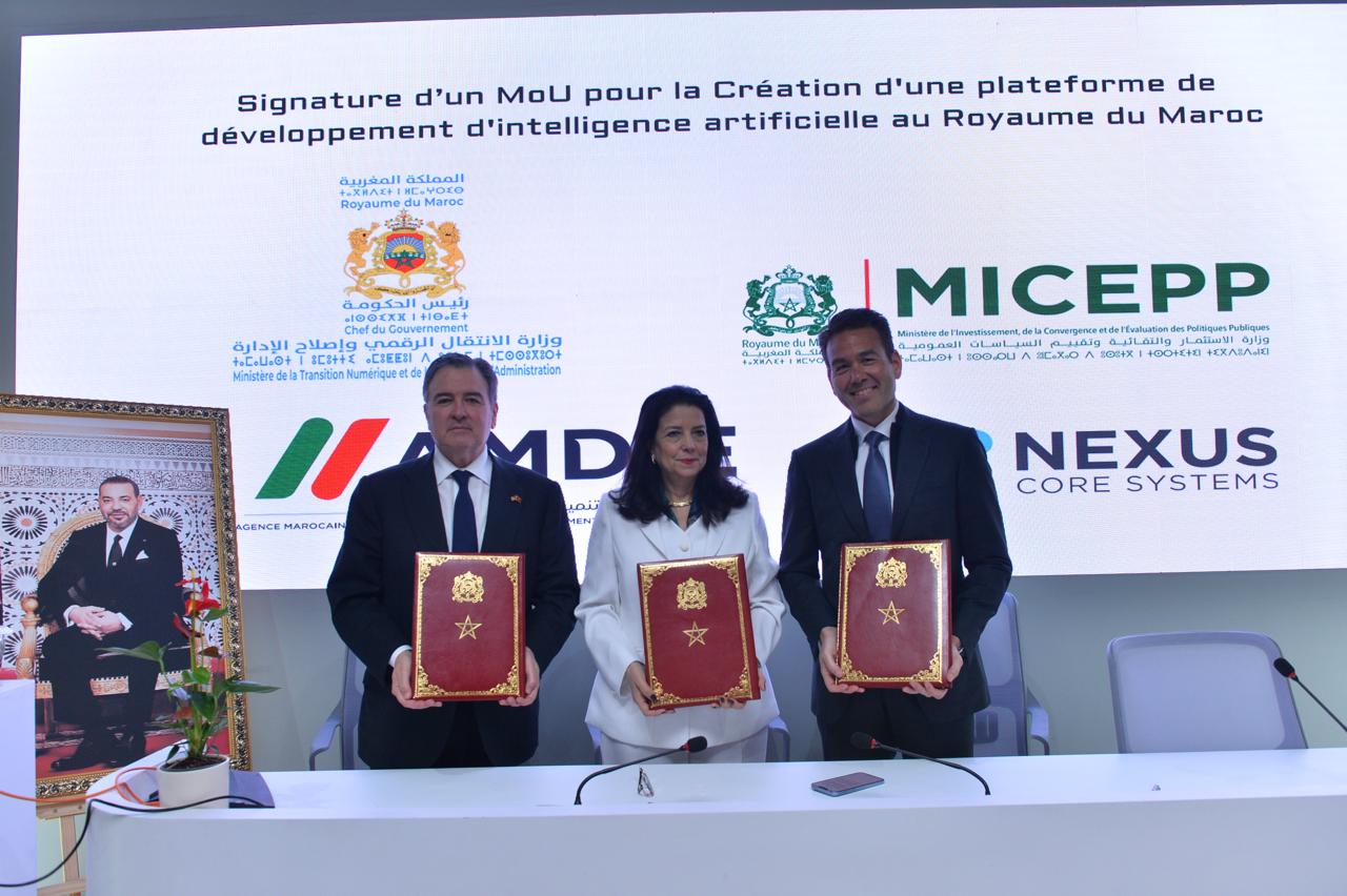 ​Lancement de la plateforme « Nexus AI Factory » au Maroc