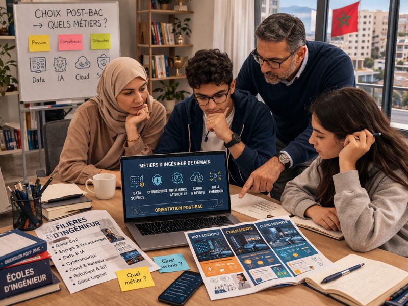​Orientation post-bac au Maroc : ces métiers d’ingénieur Data que les familles regardent encore de loin