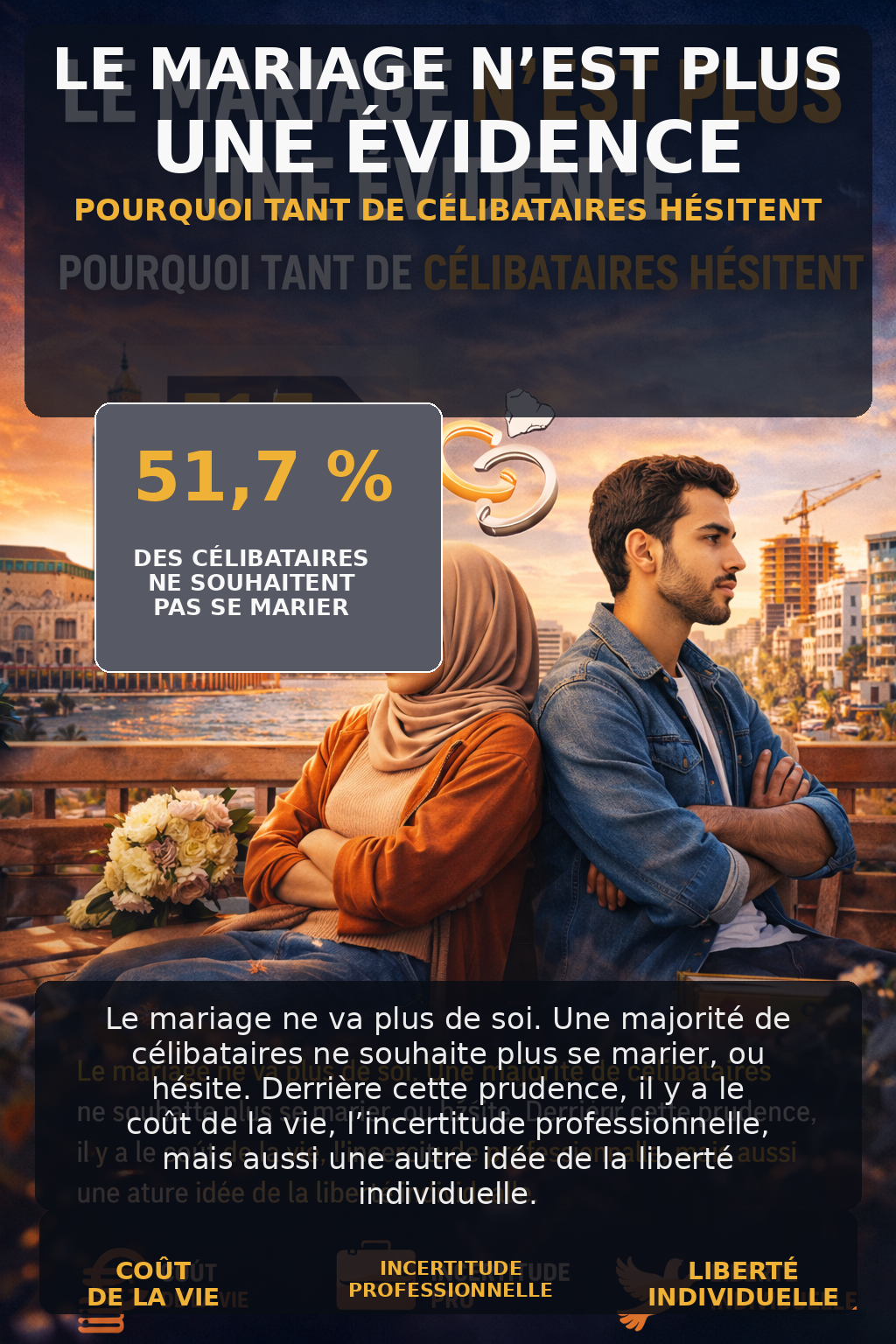 Le mariage, une décision en question au Maroc
