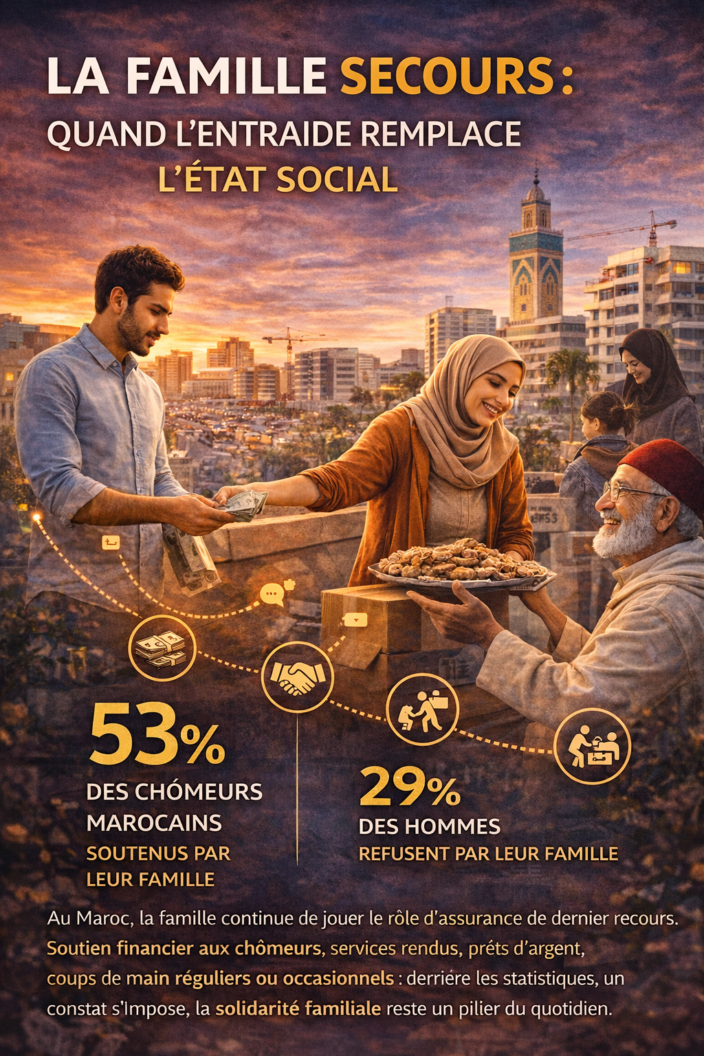 La famille secours : quand l’entraide remplace l’État social