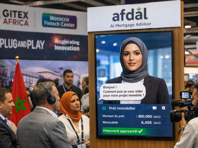 Afdal dévoile à GITEX Africa un conseiller hypothécaire IA et affiche ses ambitions internationales