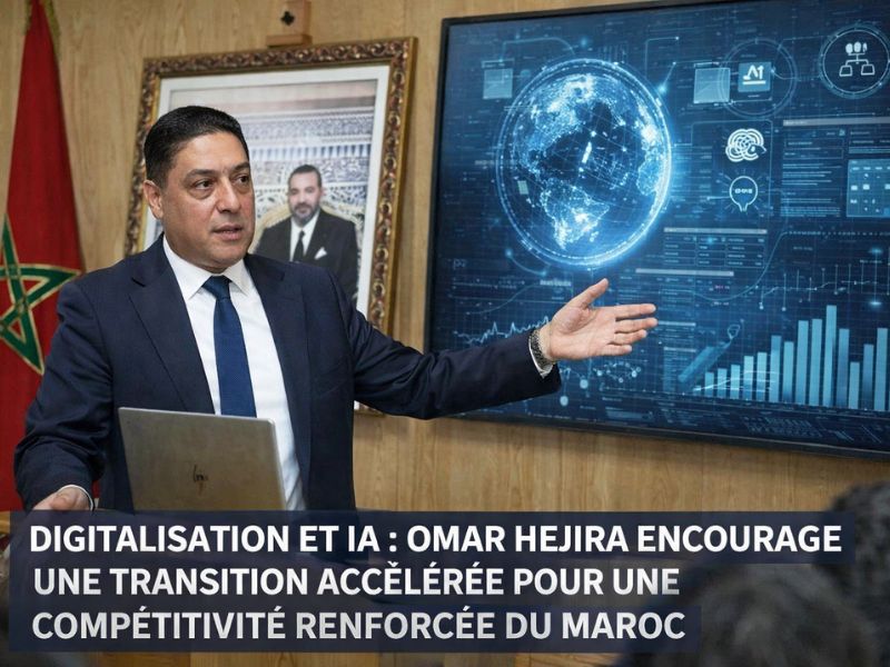 ​Commerce extérieur : Omar Hejira place le digital et l’IA au cœur de la compétitivité marocaine