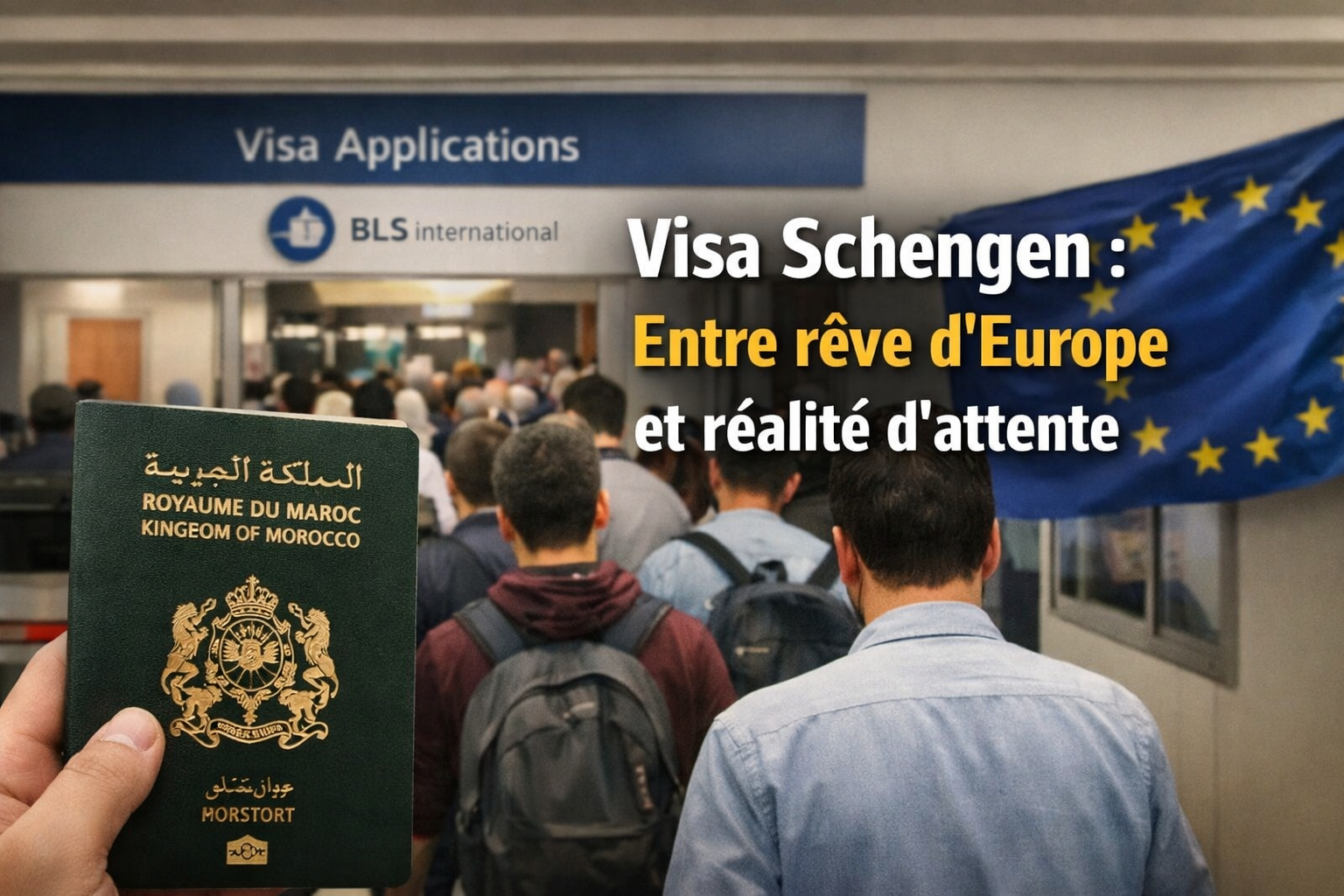 Visas Schengen au Maroc : BLS muscle ses centres, mais la pression migratoire ne baisse pas