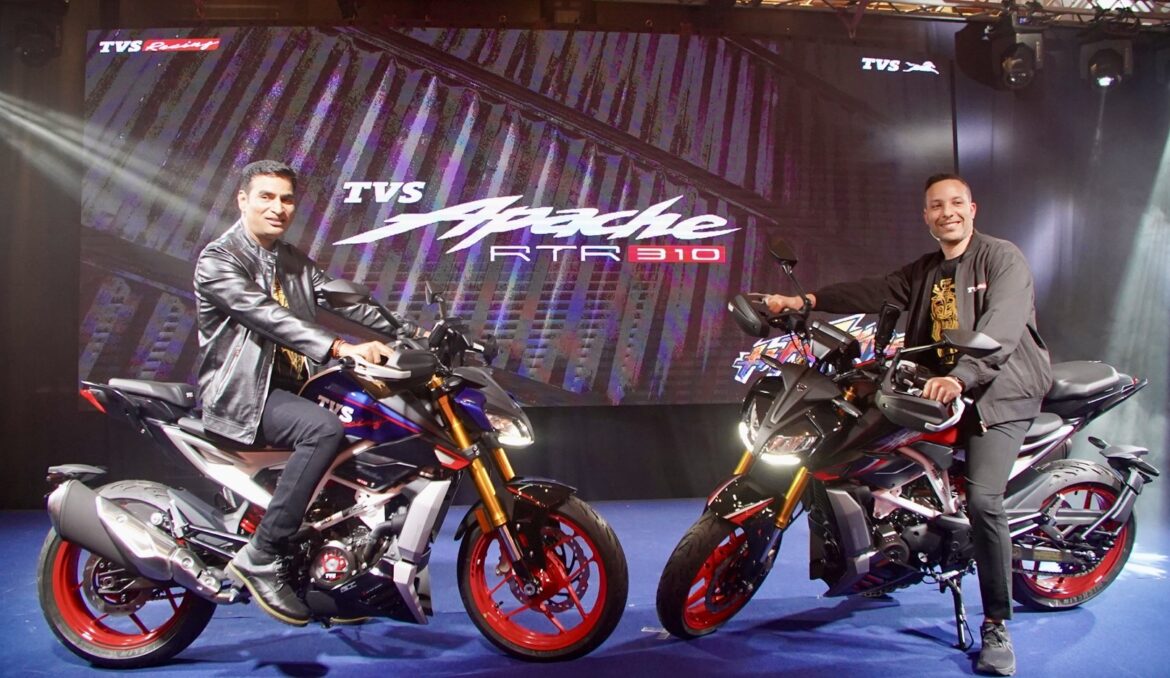 TVS Motor Company lance l'Apache RTR 310 au Maroc