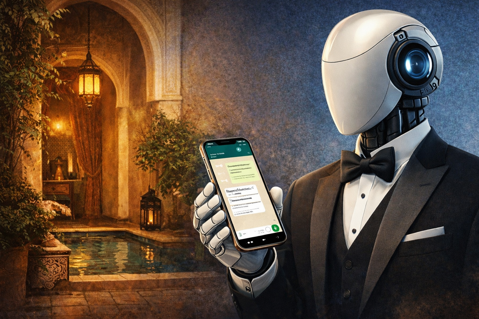 Arthur, le réceptionniste fantôme de Marrakech ?