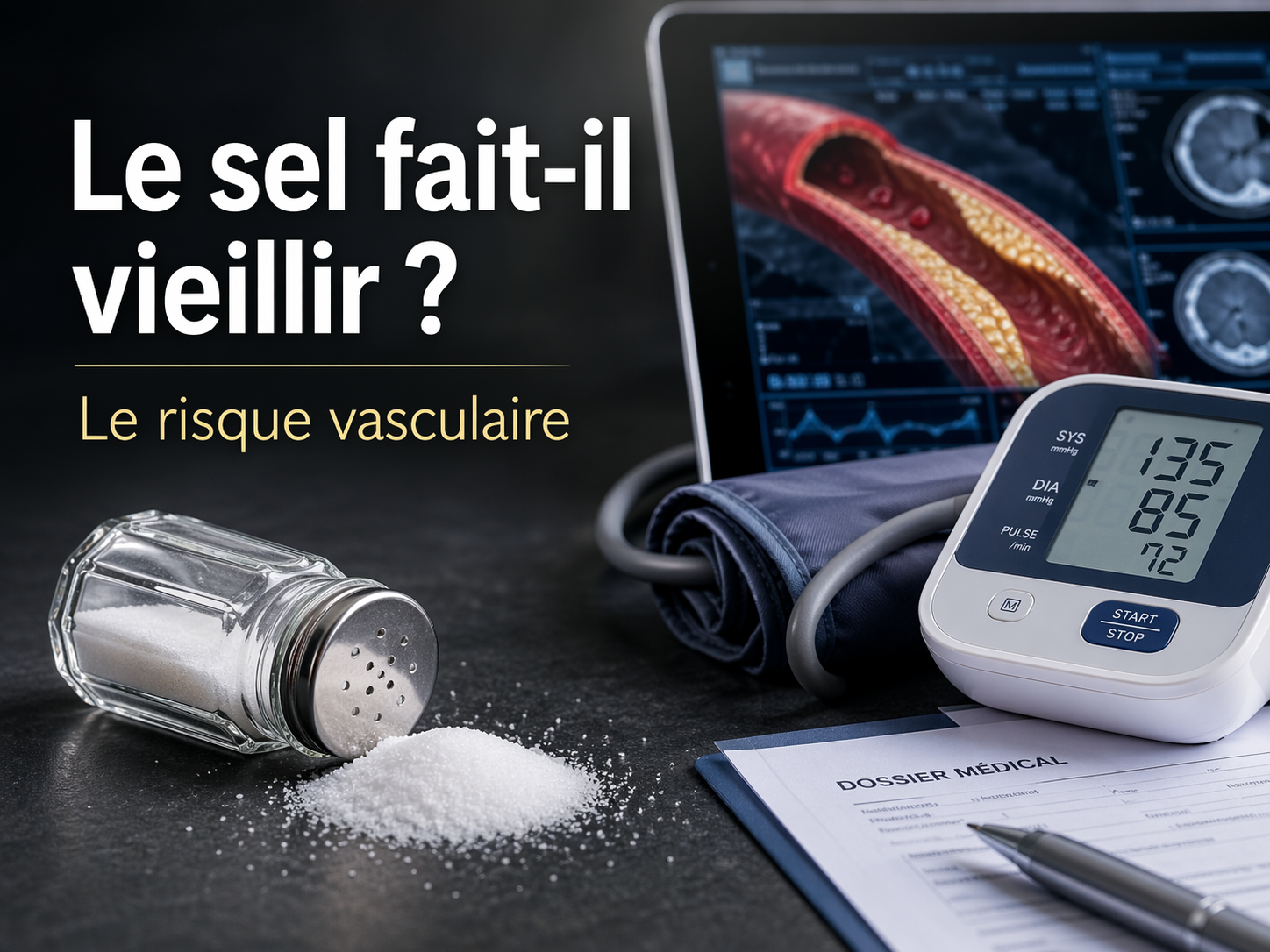 Et si le sel faisait vieillir plus vite ?