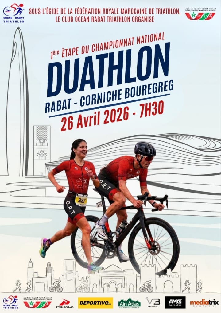 ​Duathlon de Rabat 2026 : La capitale accueille la première étape du Championnat National 