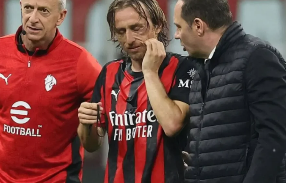 Coup dur pour Luka Modrić, forfait jusqu’à la fin de saison avec l’AC Milan